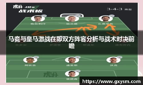 马竞与皇马激战在即双方阵容分析与战术对决前瞻